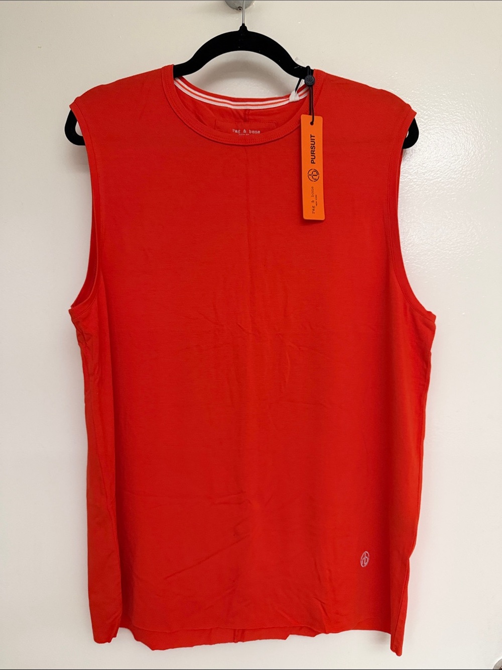 rag & bone Red Men’s Sleeveless Tank Top